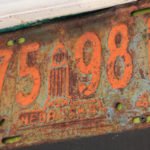 photo of an antique Nebraska license plate from 1940