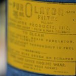 photo of pur-O-lator filter on a tractor