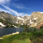 photo of Lake Isabelle in the Indian Peaks Wilderness Area in Colorado
