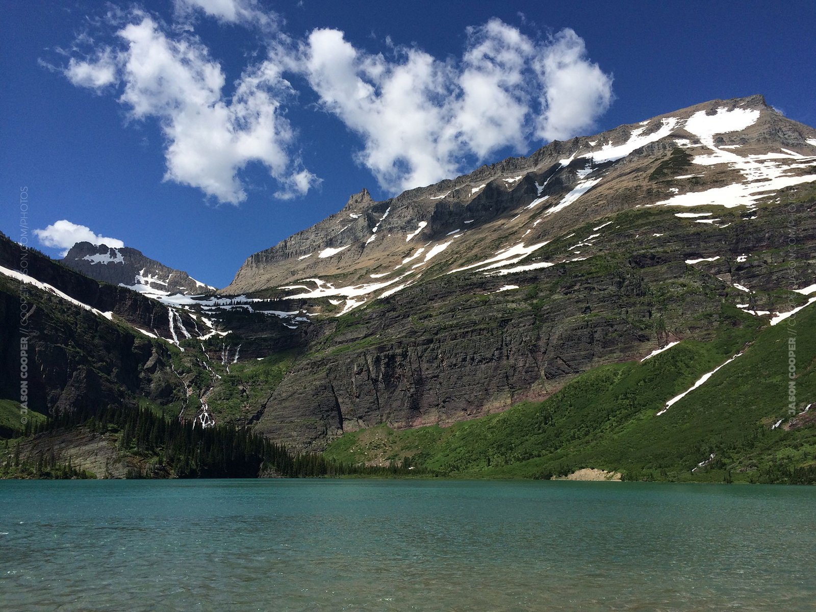 Grinnell Lake, Glacier National Park, Montana